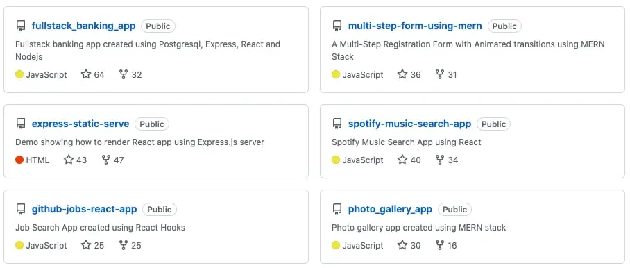 GitHub Repositories